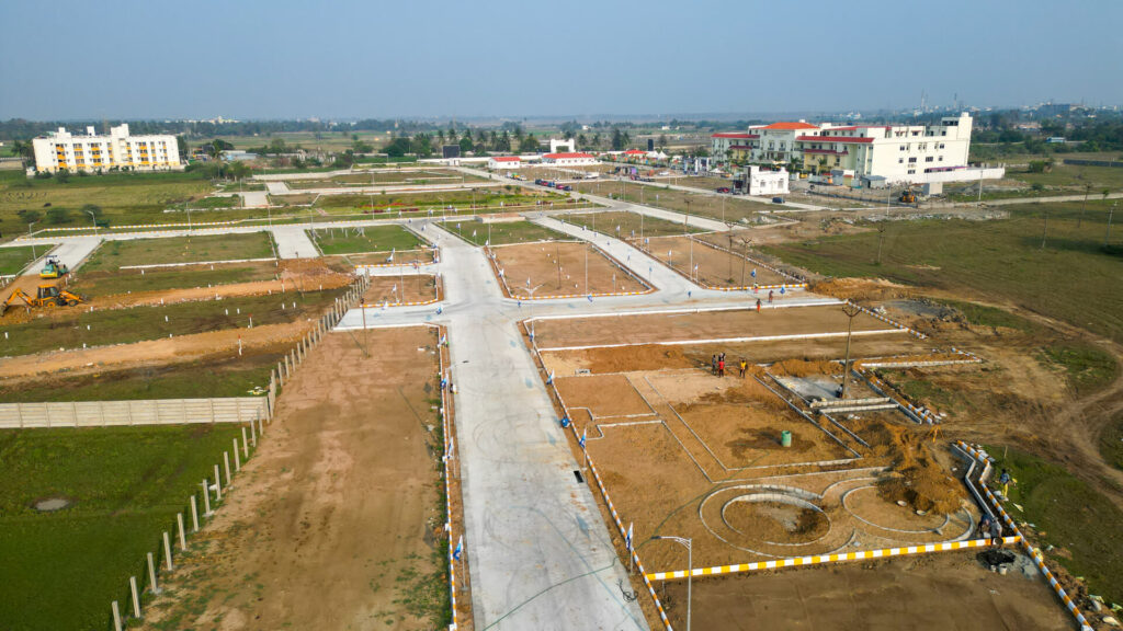 KK Phase II Internal roads of KK , plots in thiruporor